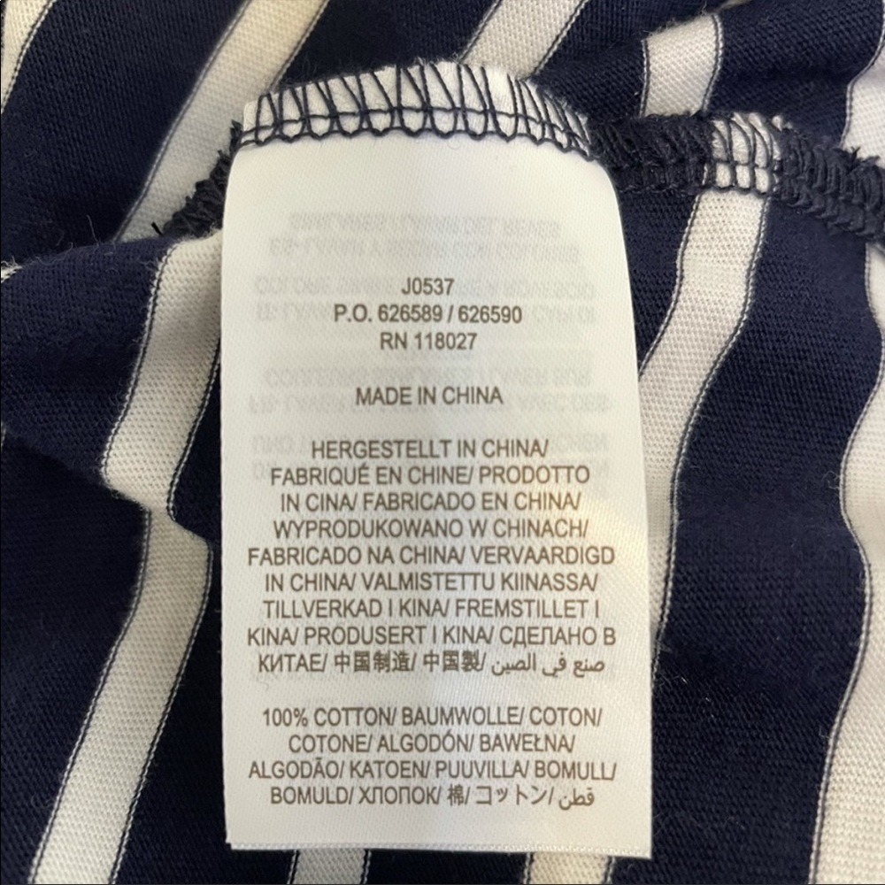 Boden Breton Ho Ho Ho Holiday Stripe Top - Picture 4 of 5